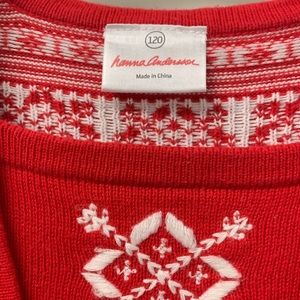 Hanna Anderson Fair Isle Dress